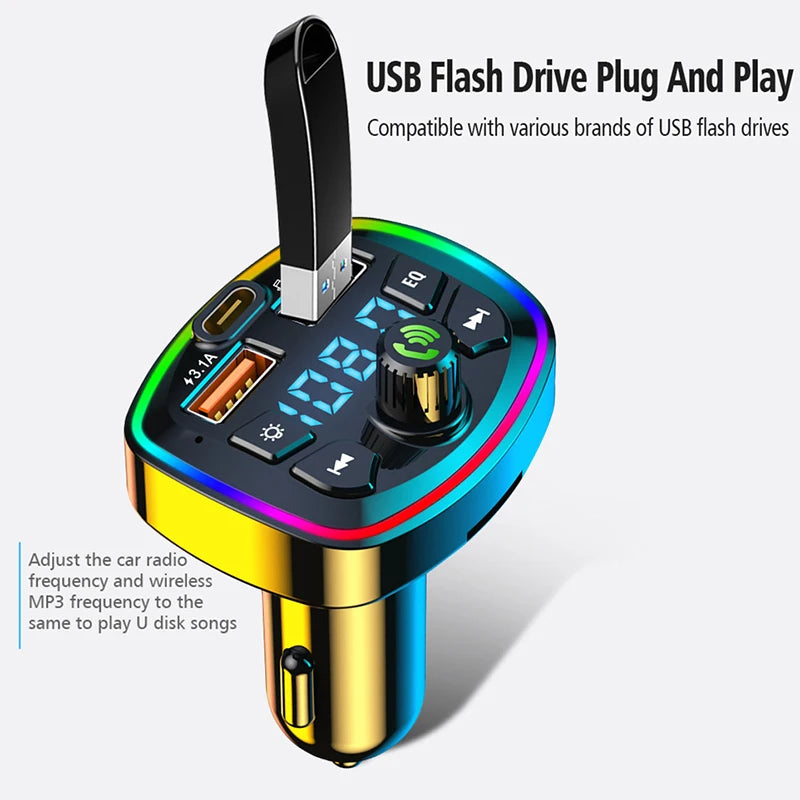 Adaptador Bluetooth Auto – Música e Chamadas Sem Fios no Seu Carro